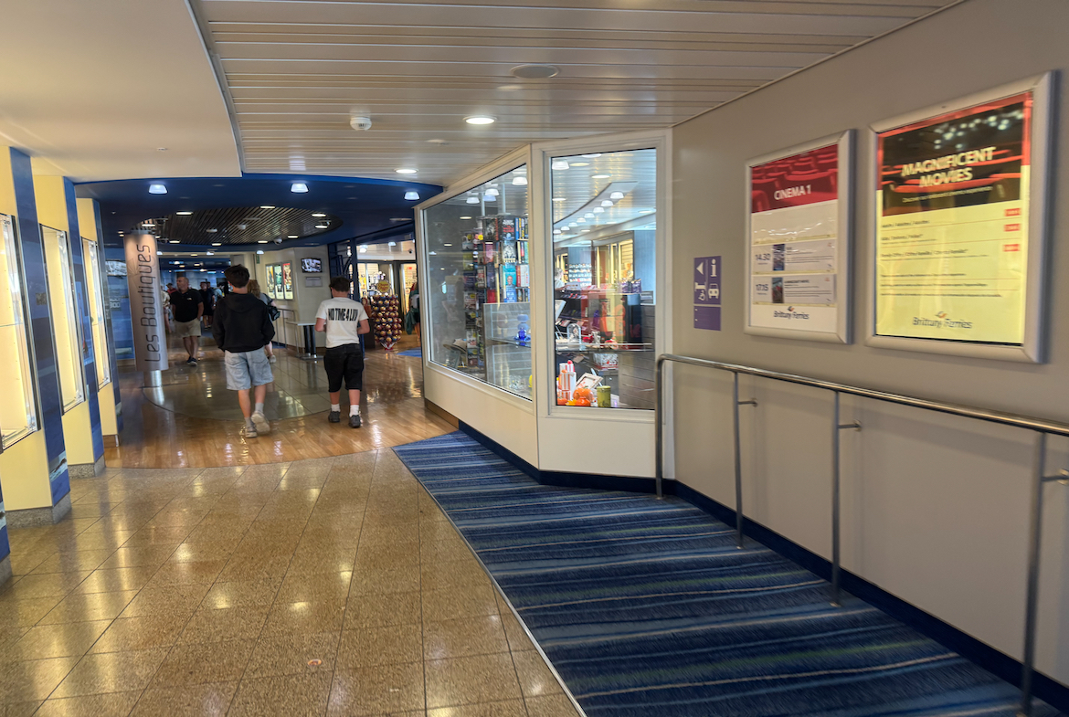 Armorique Ferry Duty Free Shop