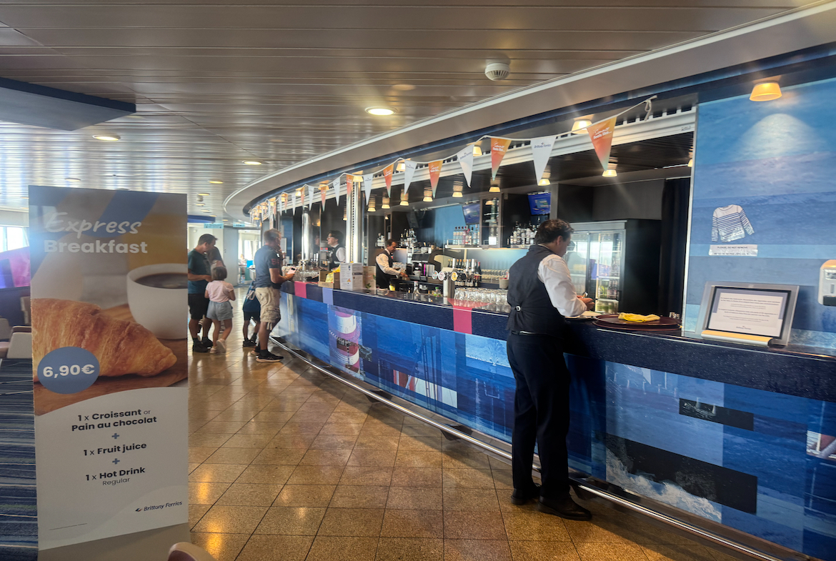 Armorique Bar Plymouth to Roscoff Ferry