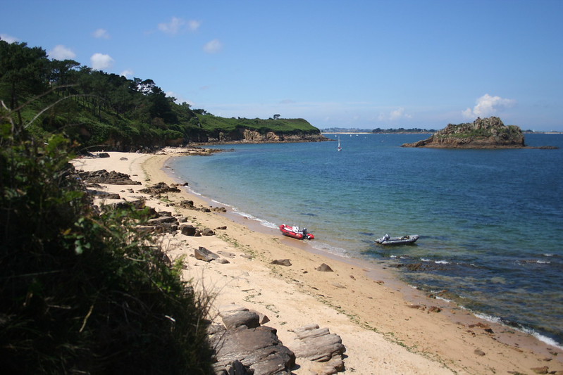 Carantec day trip, beach
