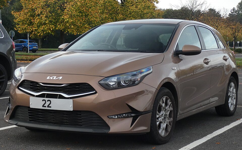 Kia Ceed (or similar), available with car hire at Roscoff ferry port